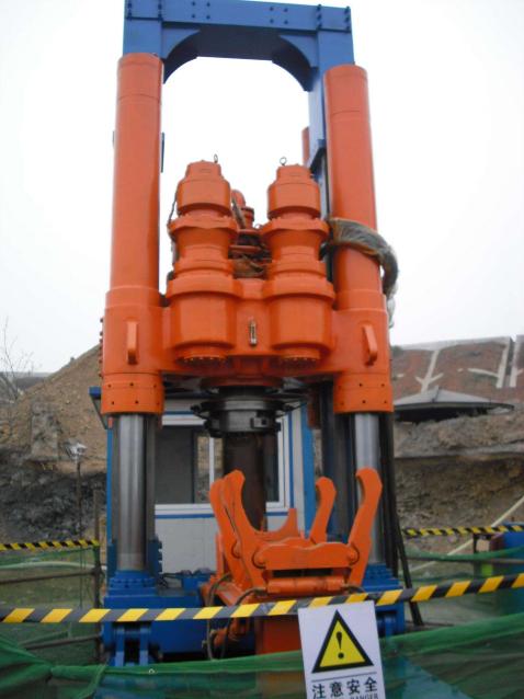 反井鉆機施工方法、天井鉆機施工方案